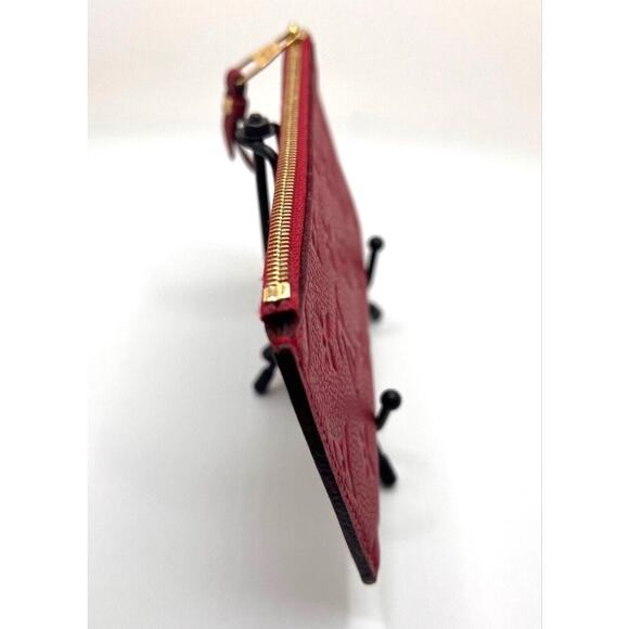 Auth LV Monogram Empreinte Zip Pouch Insert for Portefeuille Curieuse Wallet - Picture 4 of 7